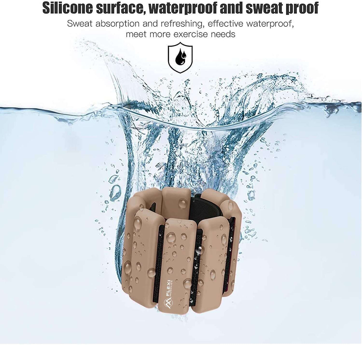 Flexi Muscles - Silicone Wrist Weights 