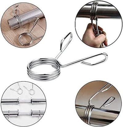 Flexi Muscles - Spring Clip Collars 50mm Olympic Barbell Clamps.