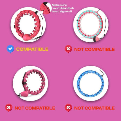 3 Extension Knots for Weighted Hula Hoops