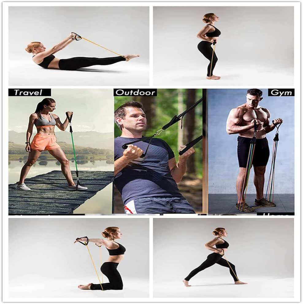 Flexi Muscles – Foam Resistance Bands Handles. - Flexi Muscles 