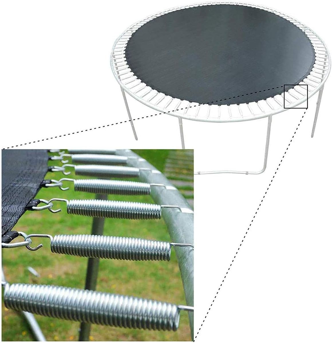 Trampoline Replacement Springs (Pack of 5)
