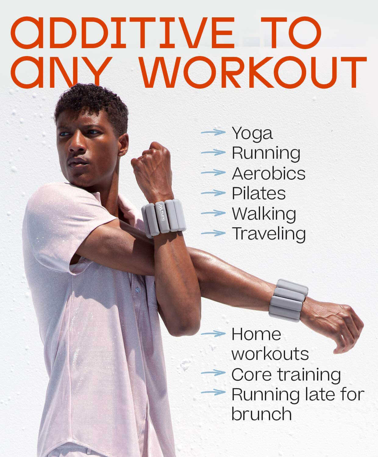 Silicone Adjustable Ankle Weights
