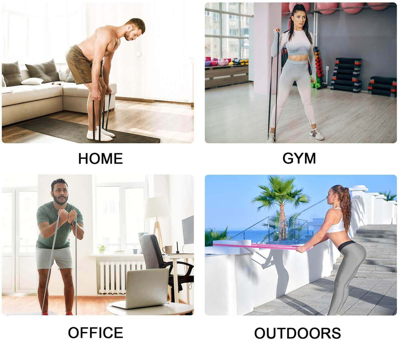  Long Workout Bands