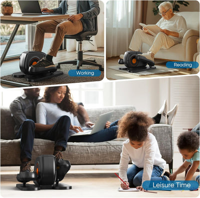 Flexi Muscles - Under Desk Exercise Stepper Portable Elliptical Machine