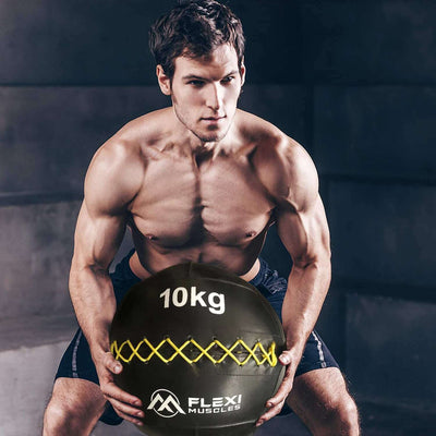 Flexi Muscles – Medicine Ball/ Wall Ball for Full Body Workout. - Flexi Muscles 