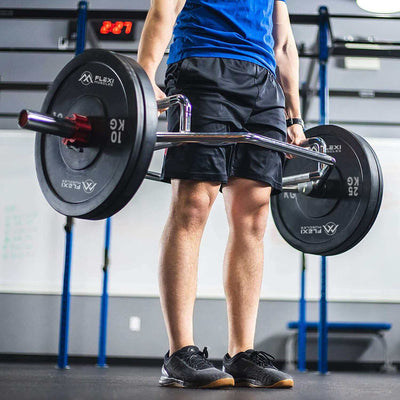 Trap bar deadlift