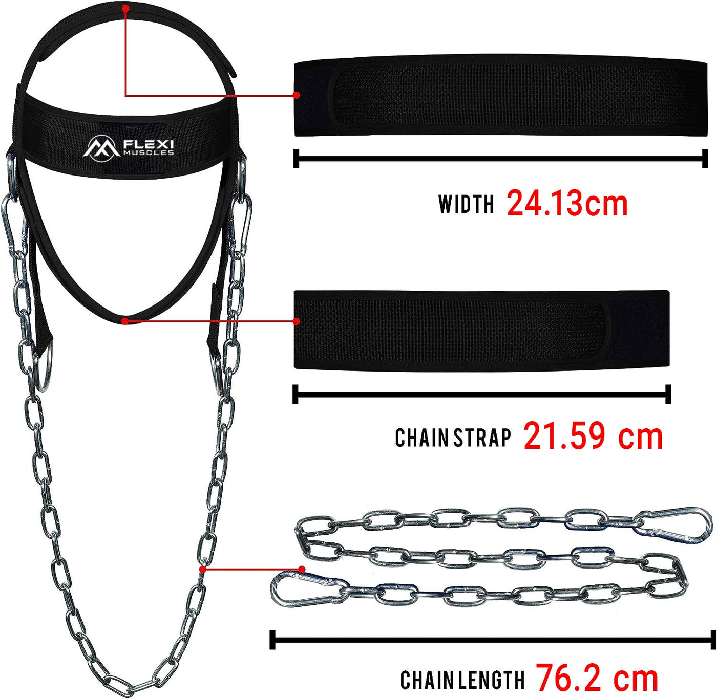 Neck Harness for Weight Lifting