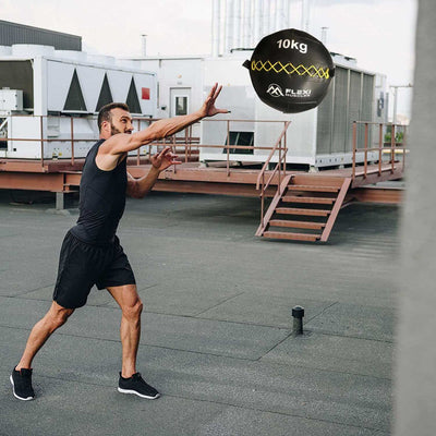 Flexi Muscles – Medicine Ball/ Wall Ball for Full Body Workout. - Flexi Muscles 