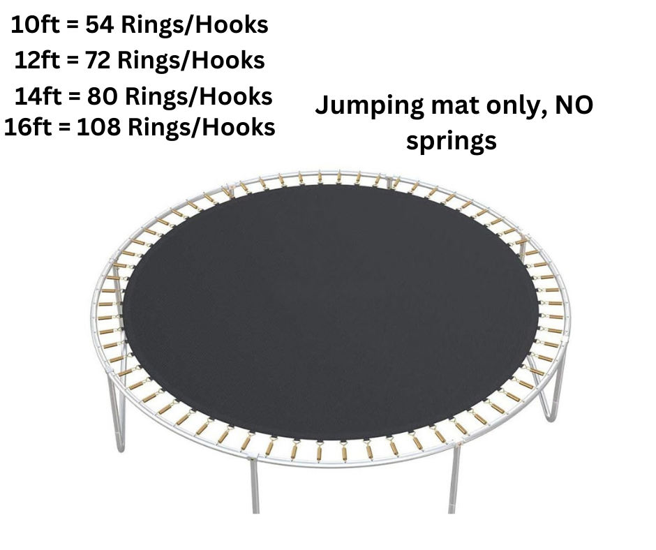 Trampoline Replacement Mat for 10ft, 12ft, 14ft and 16ft.