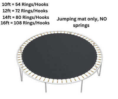 Trampoline Replacement Mat for 10ft, 12ft, 14ft and 16ft.