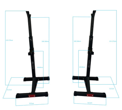 Multi-purpose Squat Rack and Bench Press Rack.