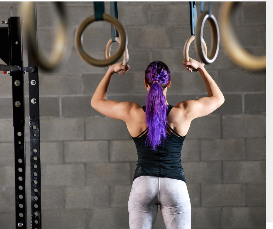 Wooden Gymnastics Rings for Core Workout and Full Body Training