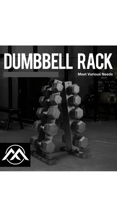 A-Frame Weight Storage Rack for Dumbbells