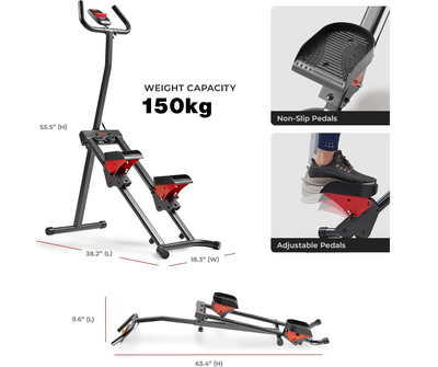Flexi Muscles - Exercise Stair Climber for Home Gym.
