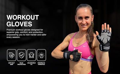 Workout Gym Gloves for Weightlifting (Extra Large)