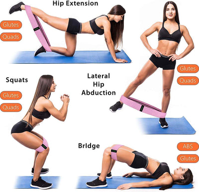 Fabric Resistance Bands set 
